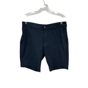 Lululemon Commission Classic Fit Short 9” Warpstreme Navy Blue Size 32